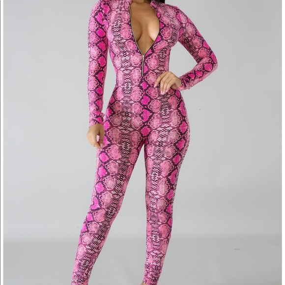 Fashion Nova Dresses & Skirts - “Hiss Girl Jumpsuit”